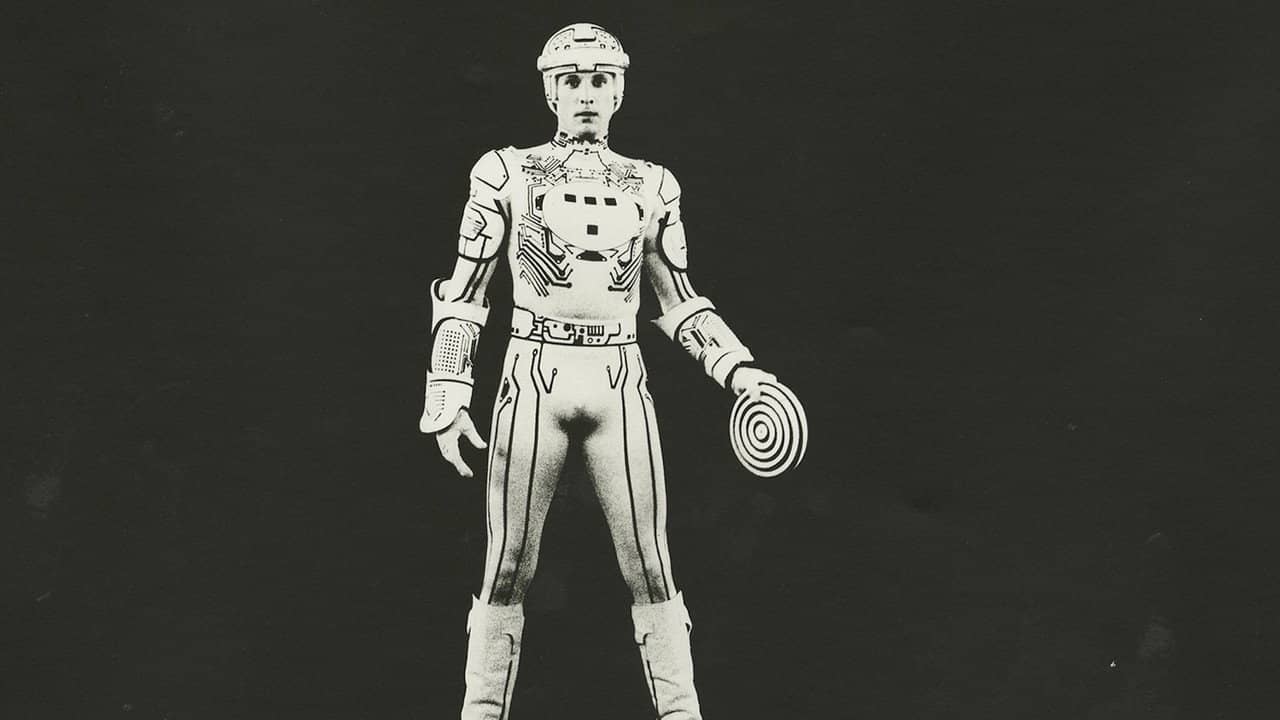 The Making of TRON backdrop