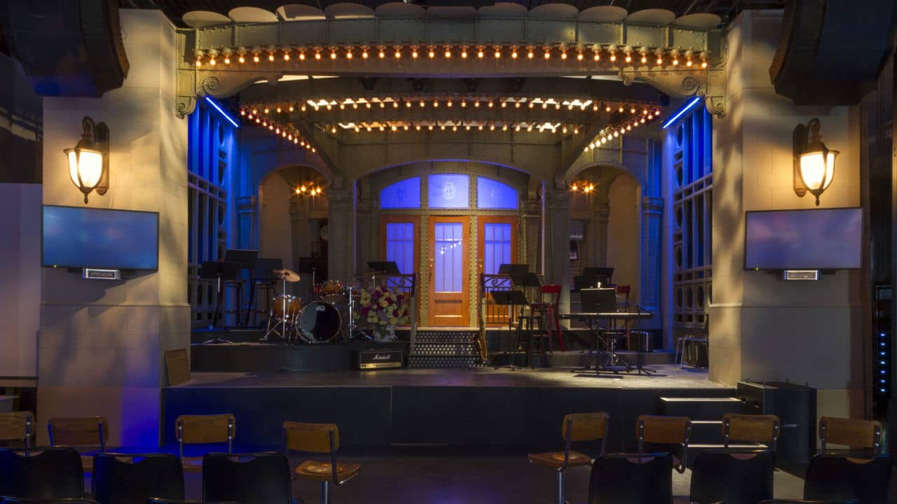 Ladies & Gentlemen... 50 Years of SNL Music backdrop