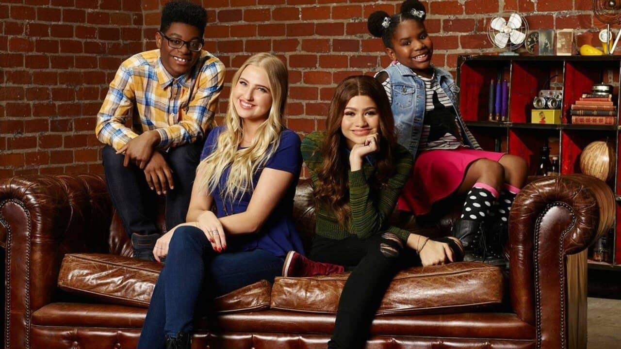 K.C. Undercover backdrop