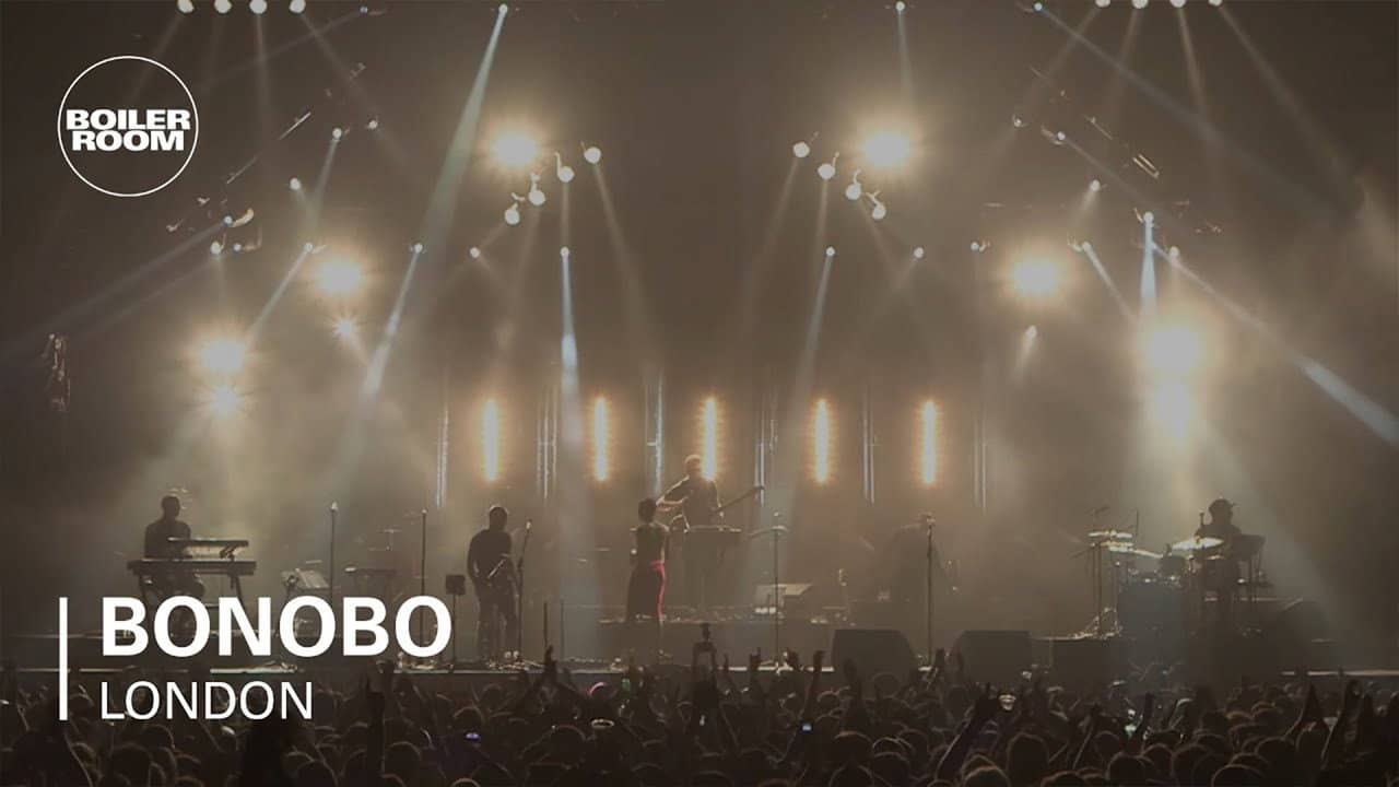 Bonobo - Boiler Room London backdrop