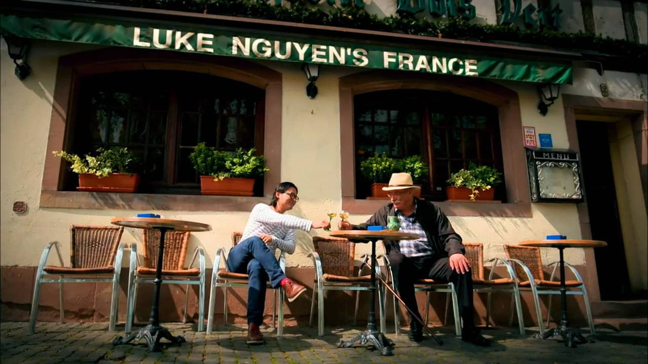 Luke Nguyen's France backdrop