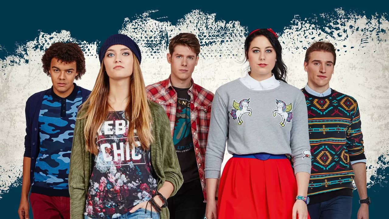 100% Ghost Rockers backdrop