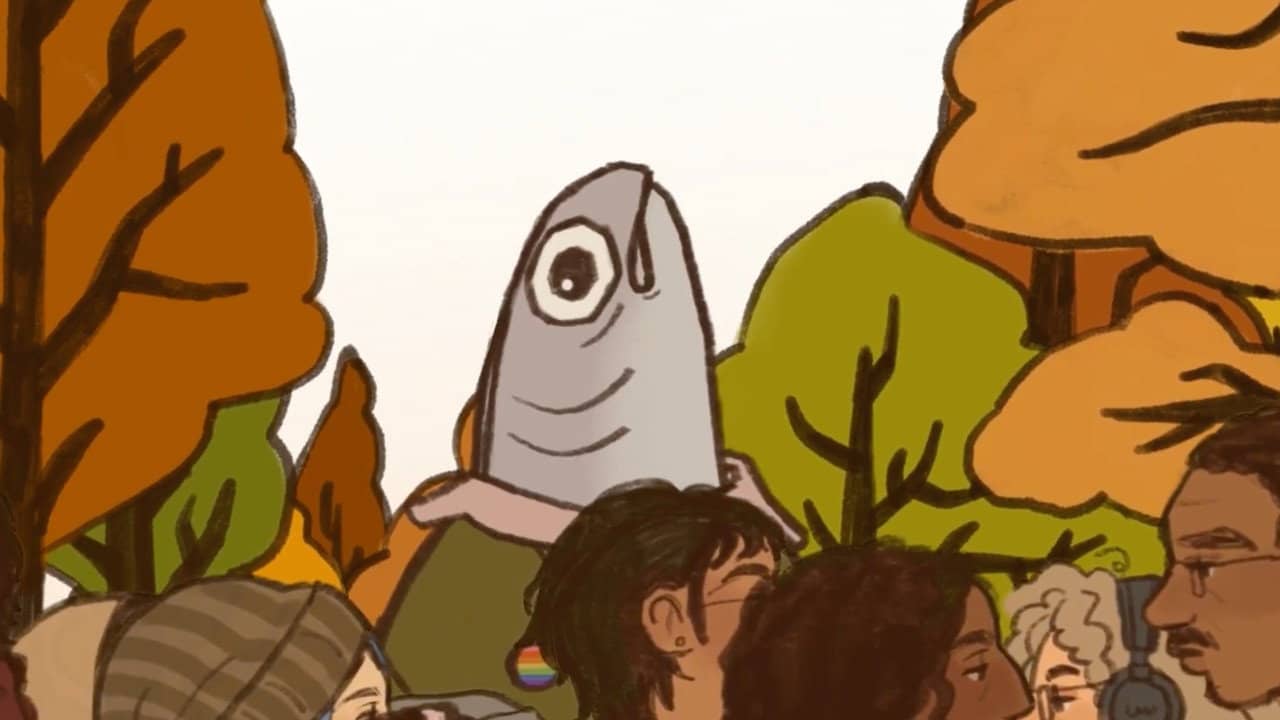 Fishtopher backdrop