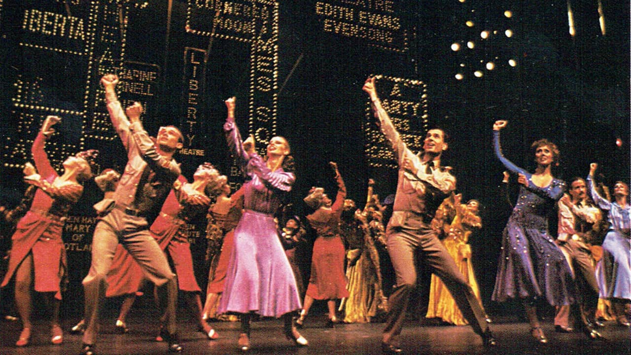 42nd Street backdrop
