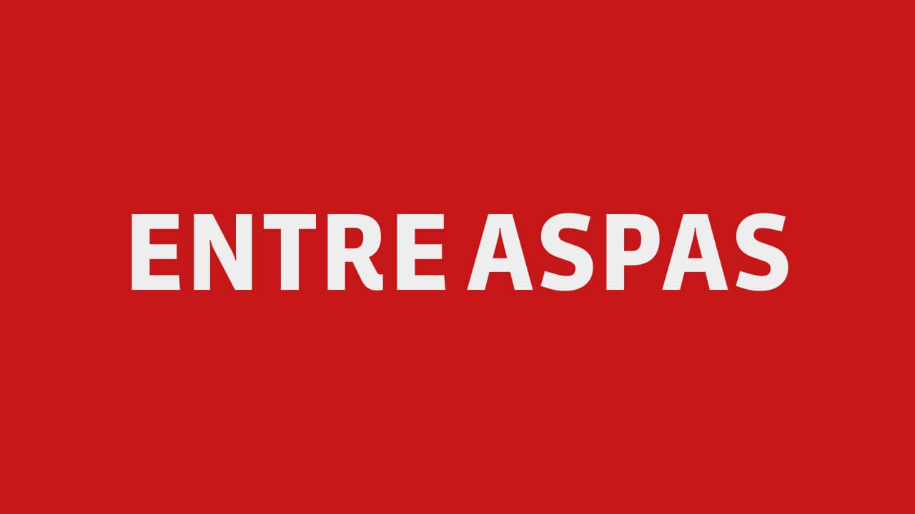 Entre Aspas backdrop
