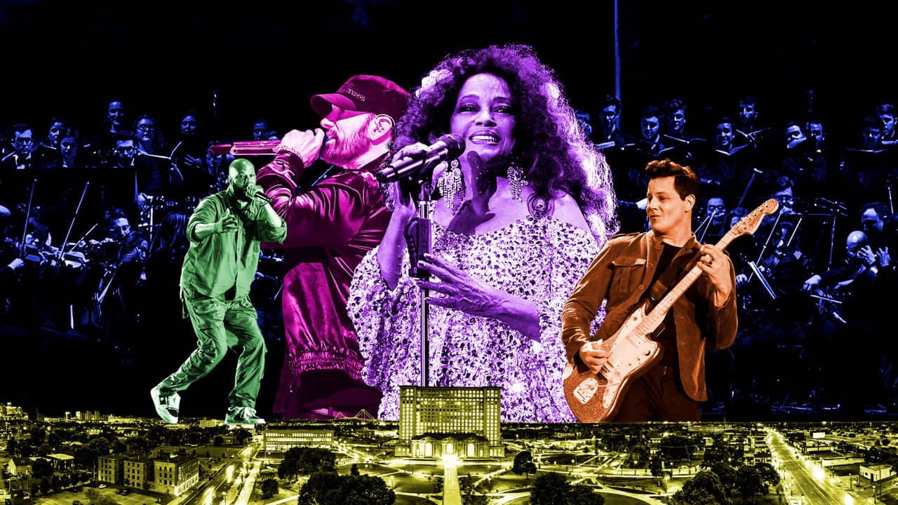 Live from Detroit: The Concert at Michigan Central backdrop