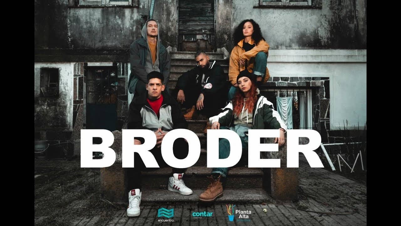 BRODER backdrop