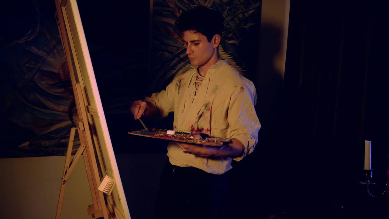 The Curse of Modigliani backdrop