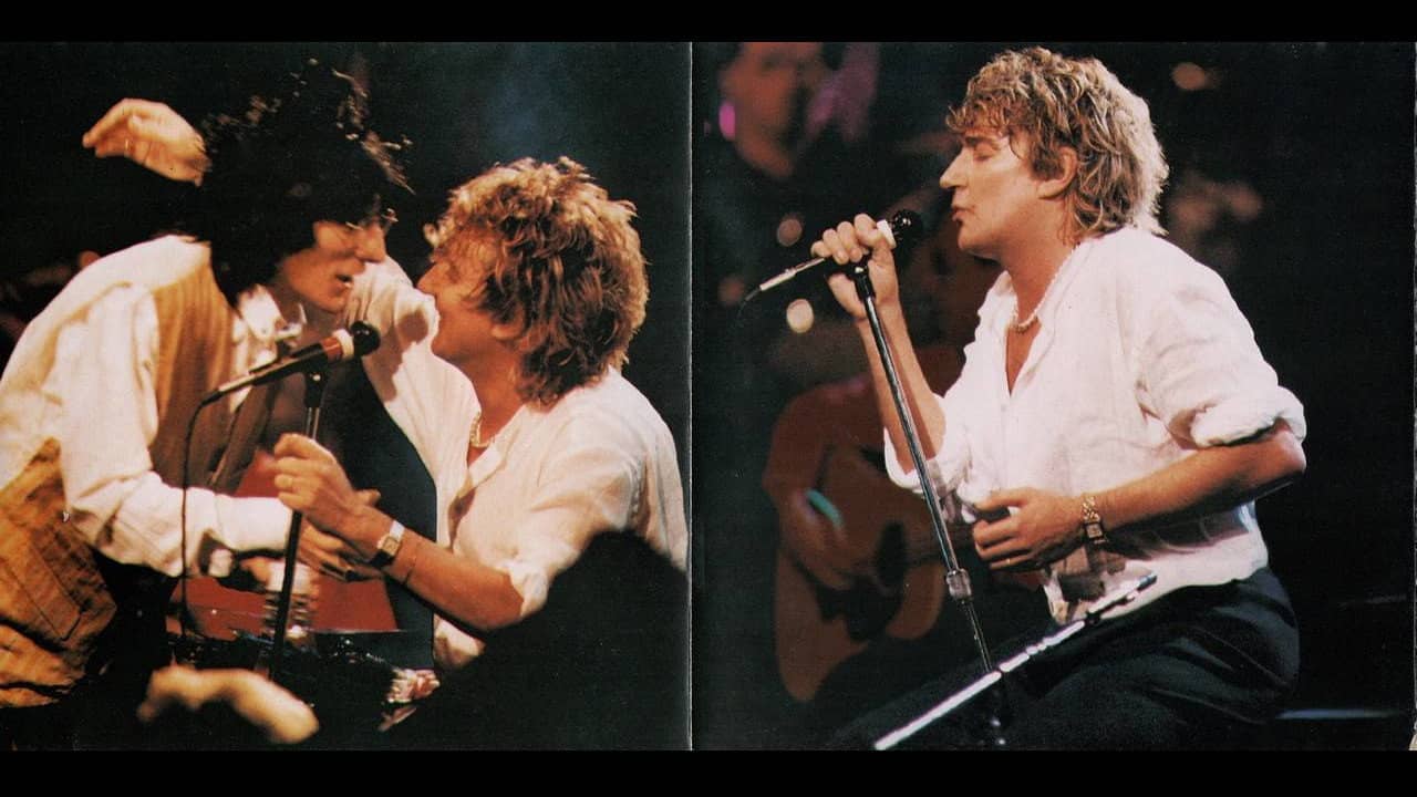 Rod Stewart: Unplugged...and Seated backdrop