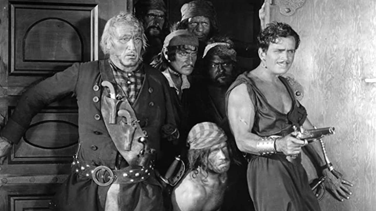 The Black Pirate backdrop