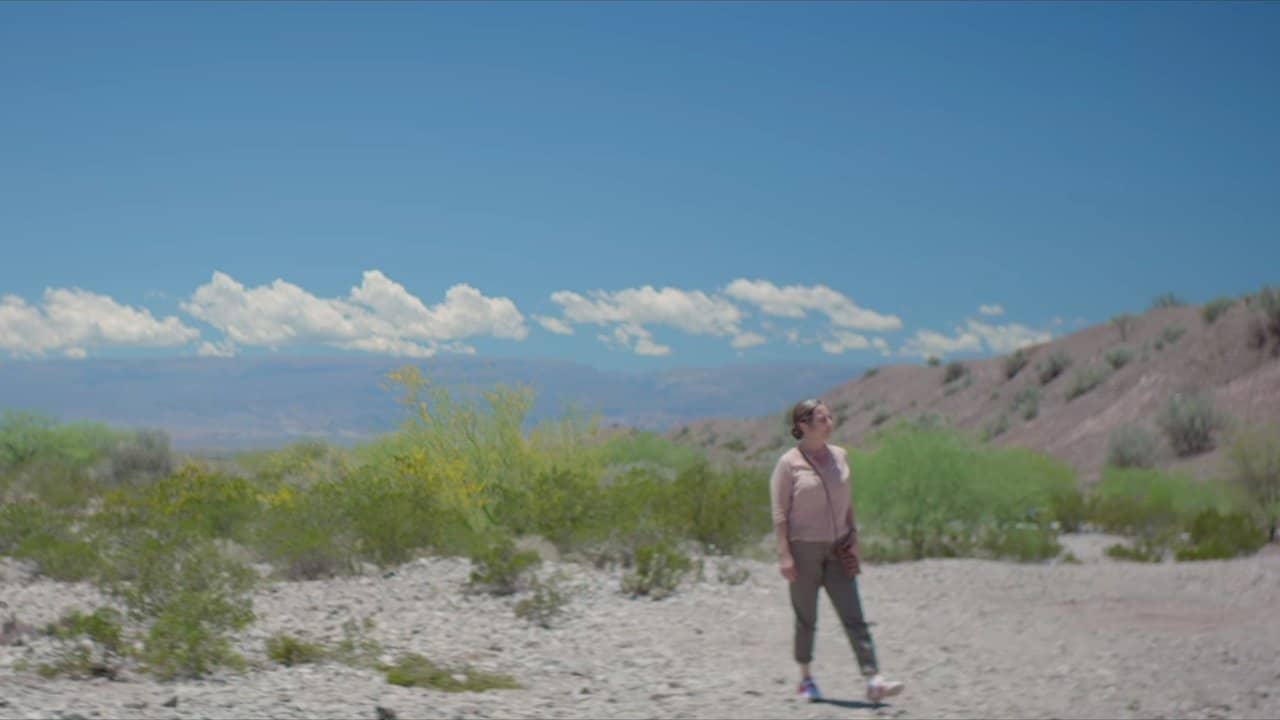 The Desert Bride backdrop
