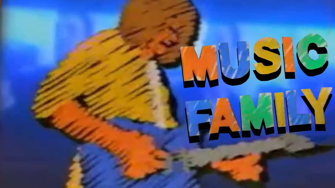 Music Family backdrop