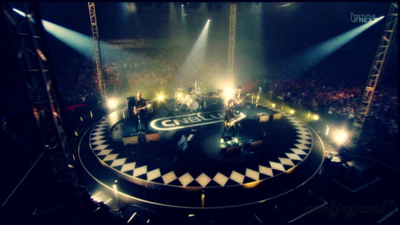 CNBLUE 2nd Album Release Live ~392~ backdrop