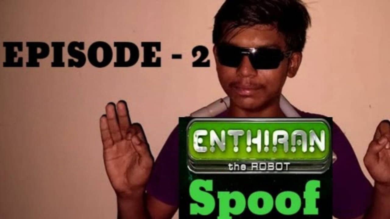 Robot Spoof backdrop