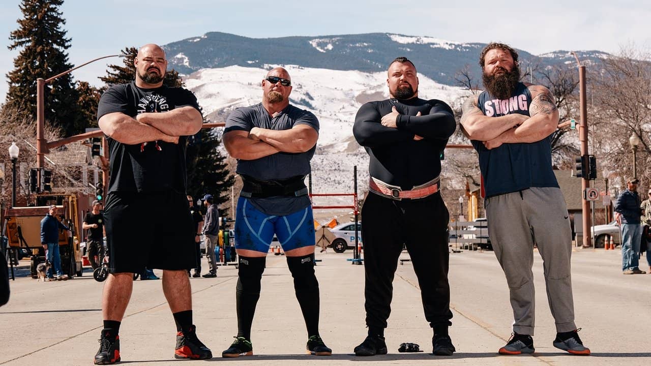 The Strongest Man in History backdrop