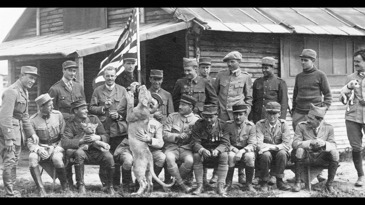 The Lafayette Escadrille: The American Volunteers Who Flew For France in World War One backdrop