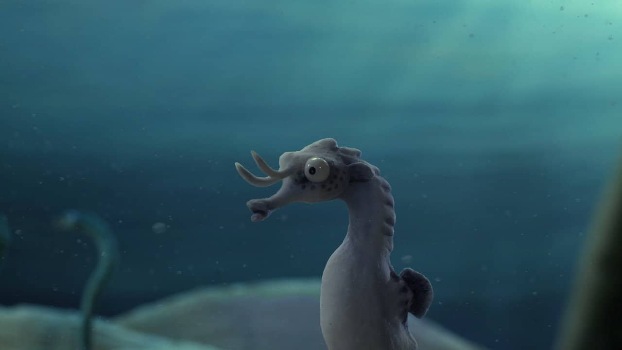 The Lost Seahorse backdrop