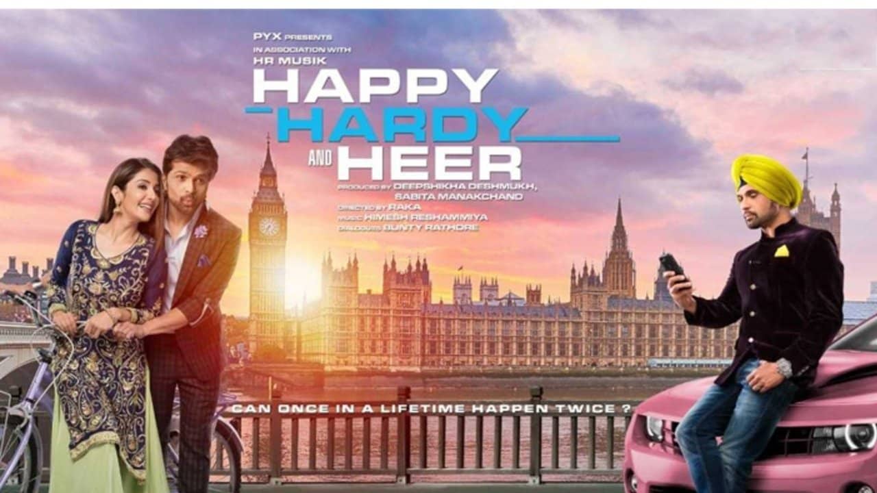 Happy Hardy And Heer backdrop