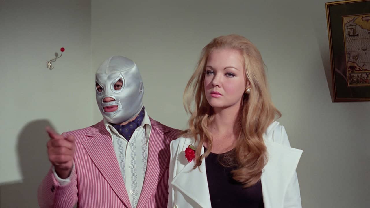 Santo vs. the Kidnappers backdrop