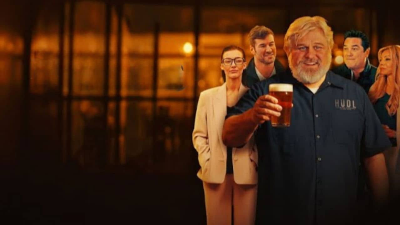 God & Beer backdrop