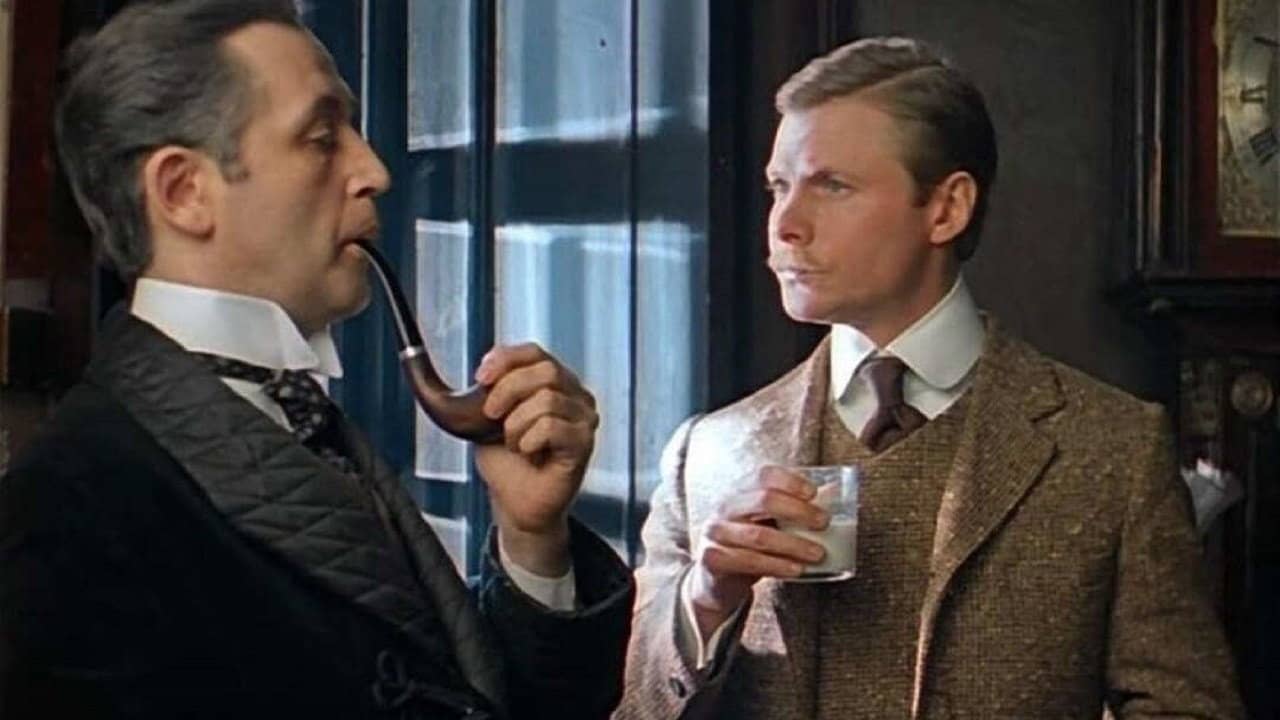The Adventures of Sherlock Holmes and Dr. Watson: The Treasures of Agra backdrop