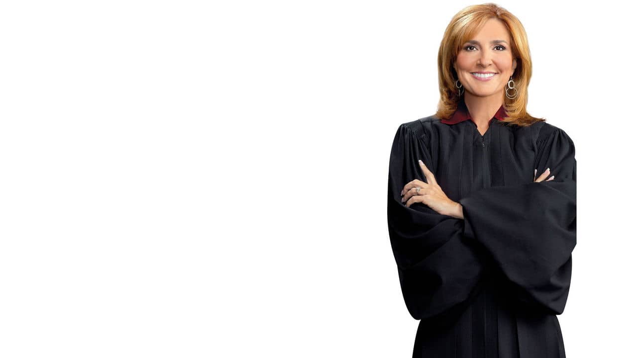 The People's Court backdrop