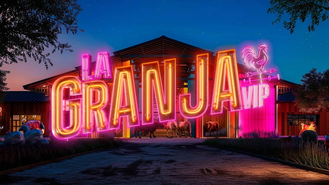 La Granja VIP México backdrop
