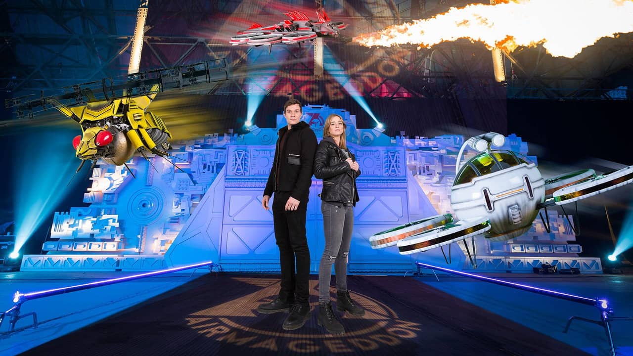 Airmageddon backdrop