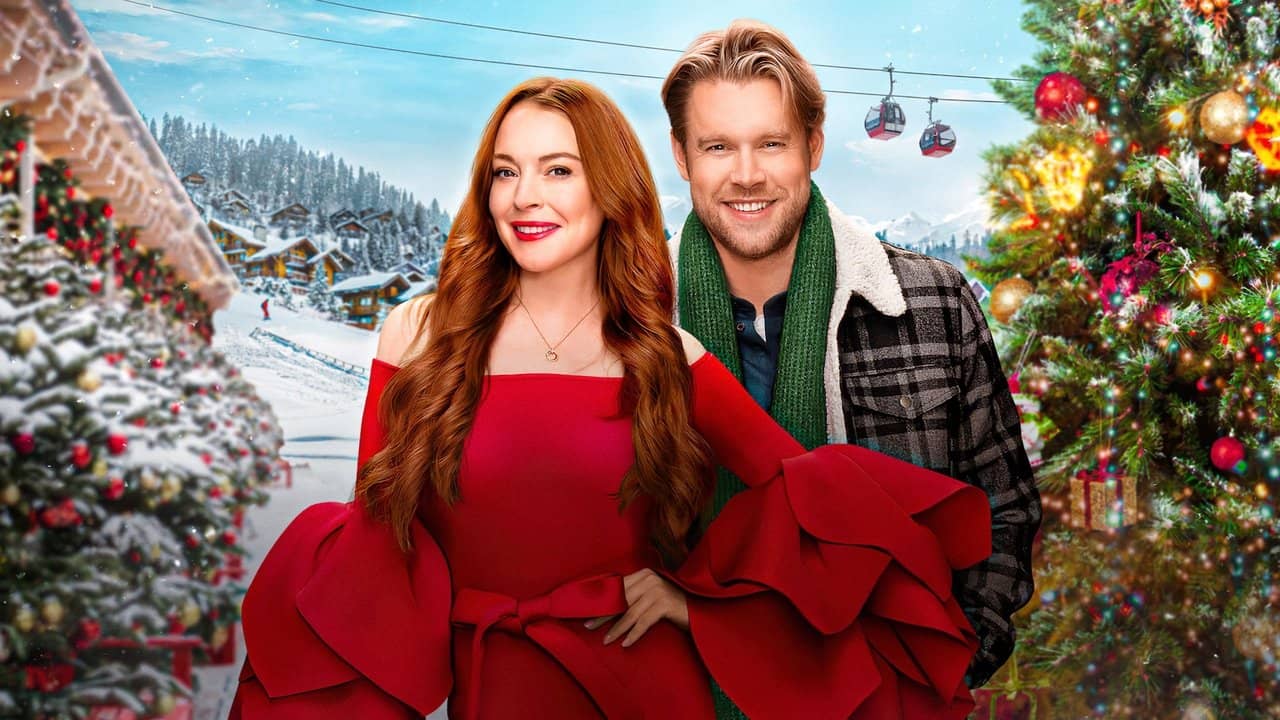 Falling for Christmas backdrop