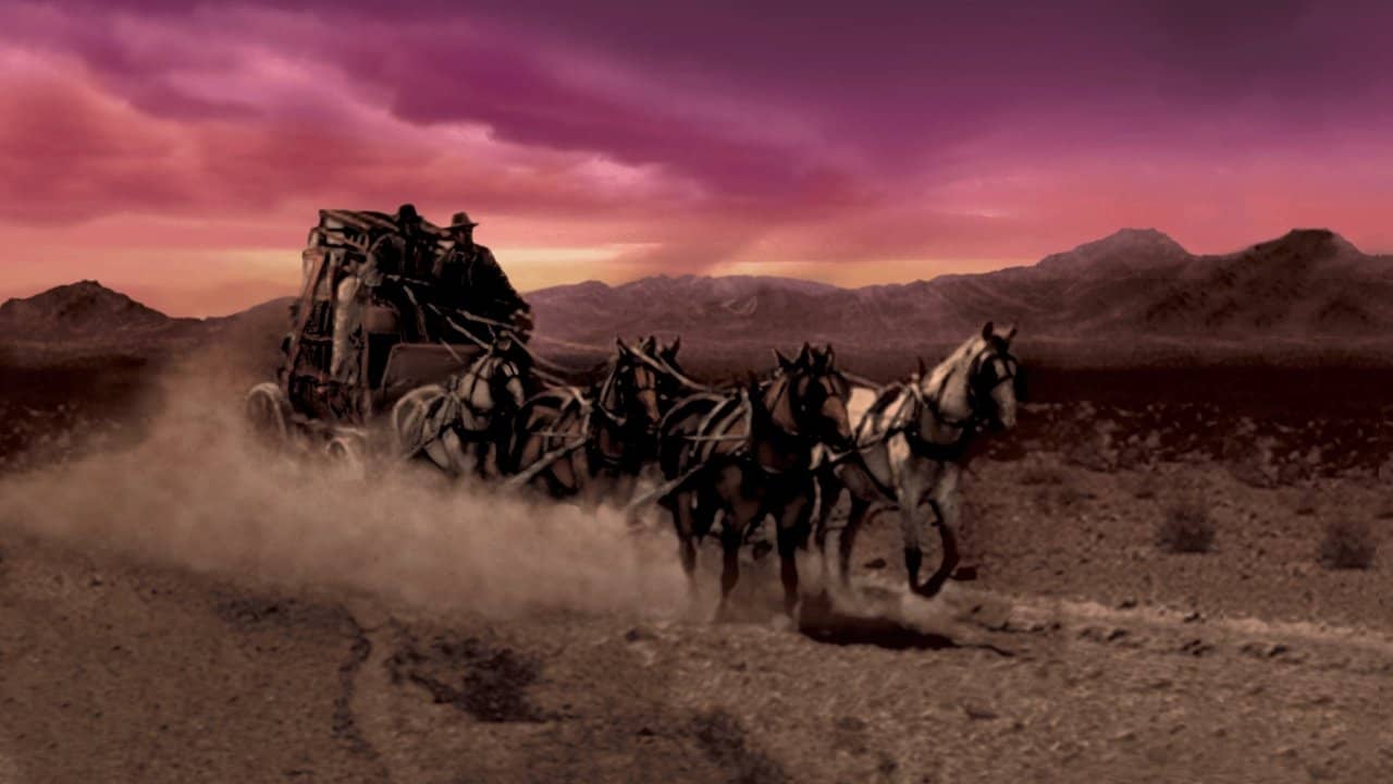 The West backdrop