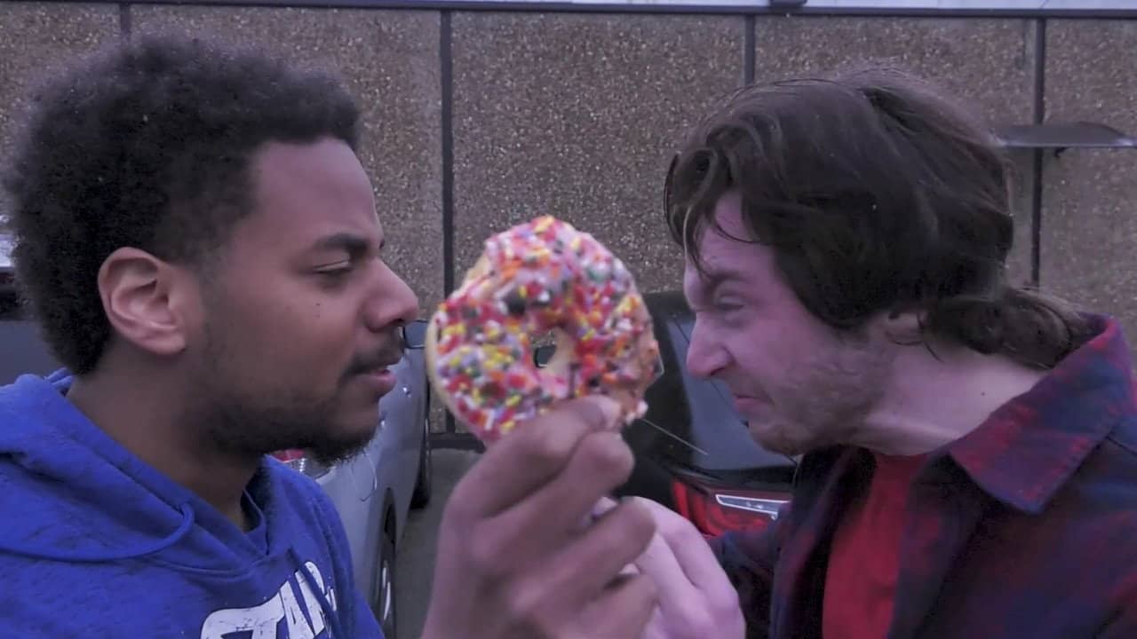 The Donut backdrop