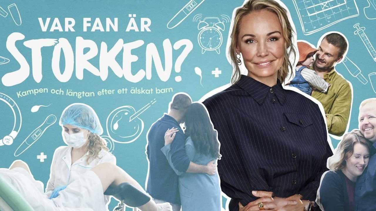 Var fan är storken? backdrop