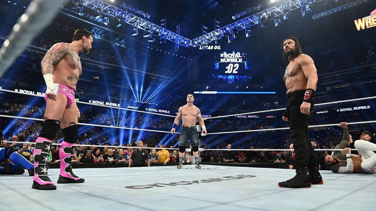 Countdown to Royal Rumble 2026 backdrop