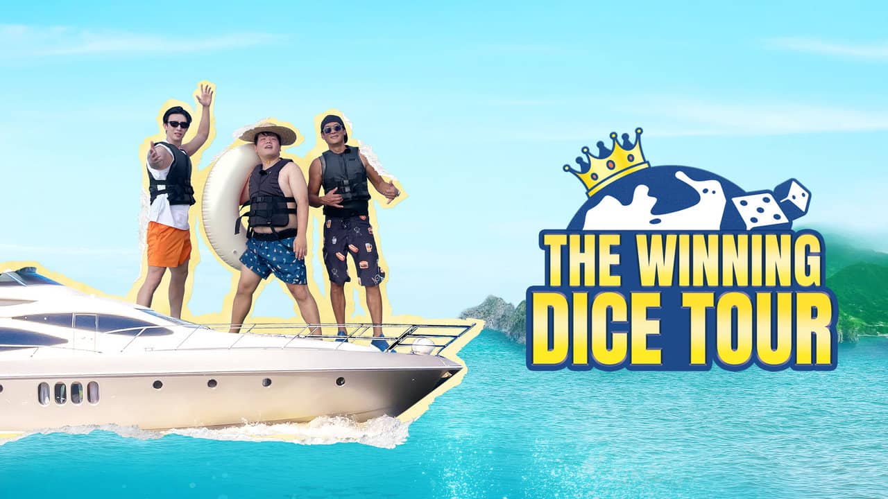 The Winning Dice Tour backdrop
