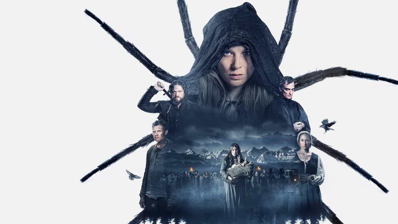 The Black Spider backdrop