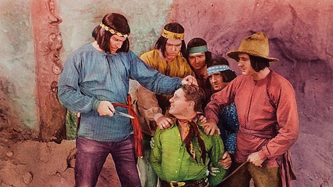 The Riders of the Whistling Skull backdrop