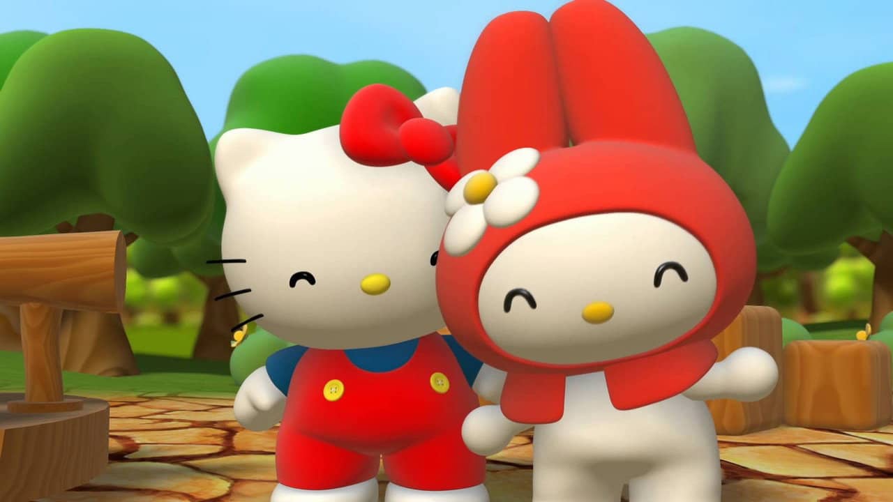 The Adventures of Hello Kitty & Friends backdrop