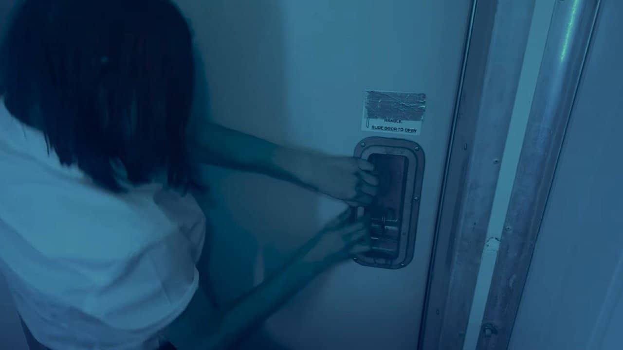 Closed backdrop
