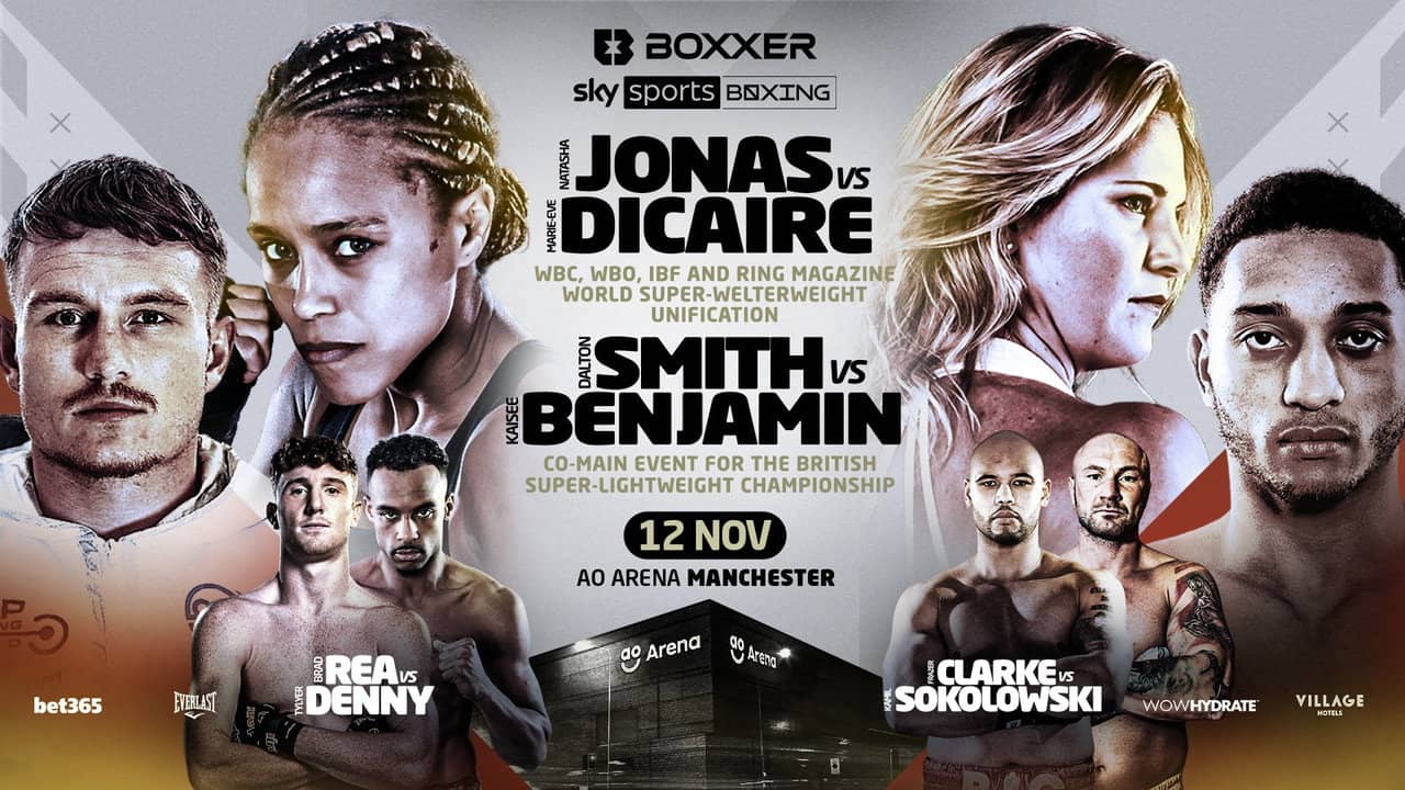 Natasha Jonas vs. Marie Eve Dicaire backdrop