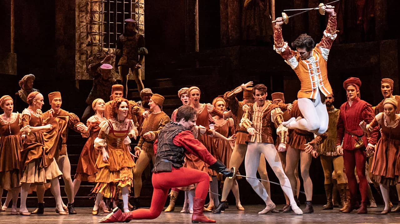 The Royal Ballet: Romeo and Juliet backdrop