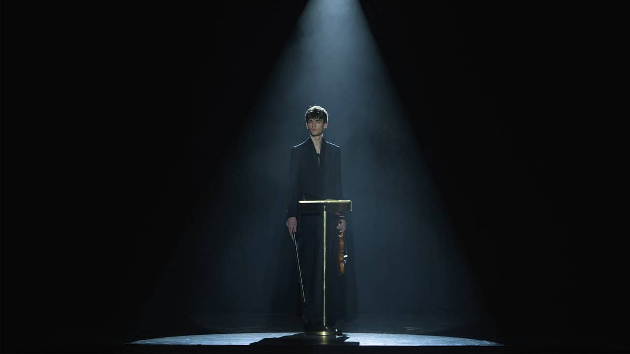 The Violin backdrop