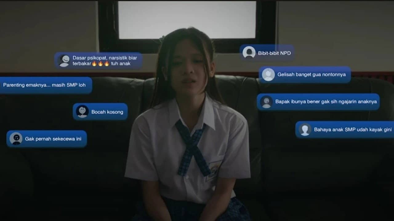 Cyberbullying backdrop