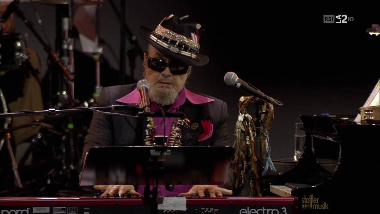 Dr John . feat.Arturo Sandoval & Sarah Morrow -Live At Avio Session Basel backdrop