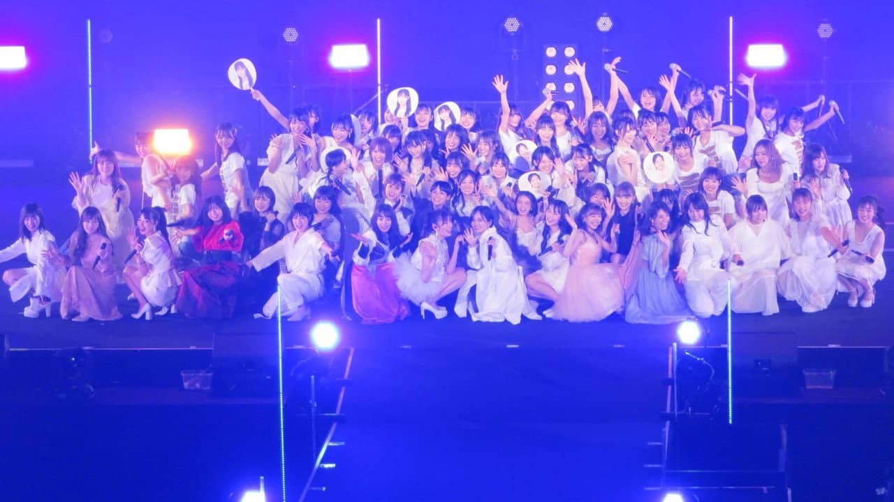 NMB48 10th Anniversary LIVE ~心を一つに、One for all, All for one~ backdrop