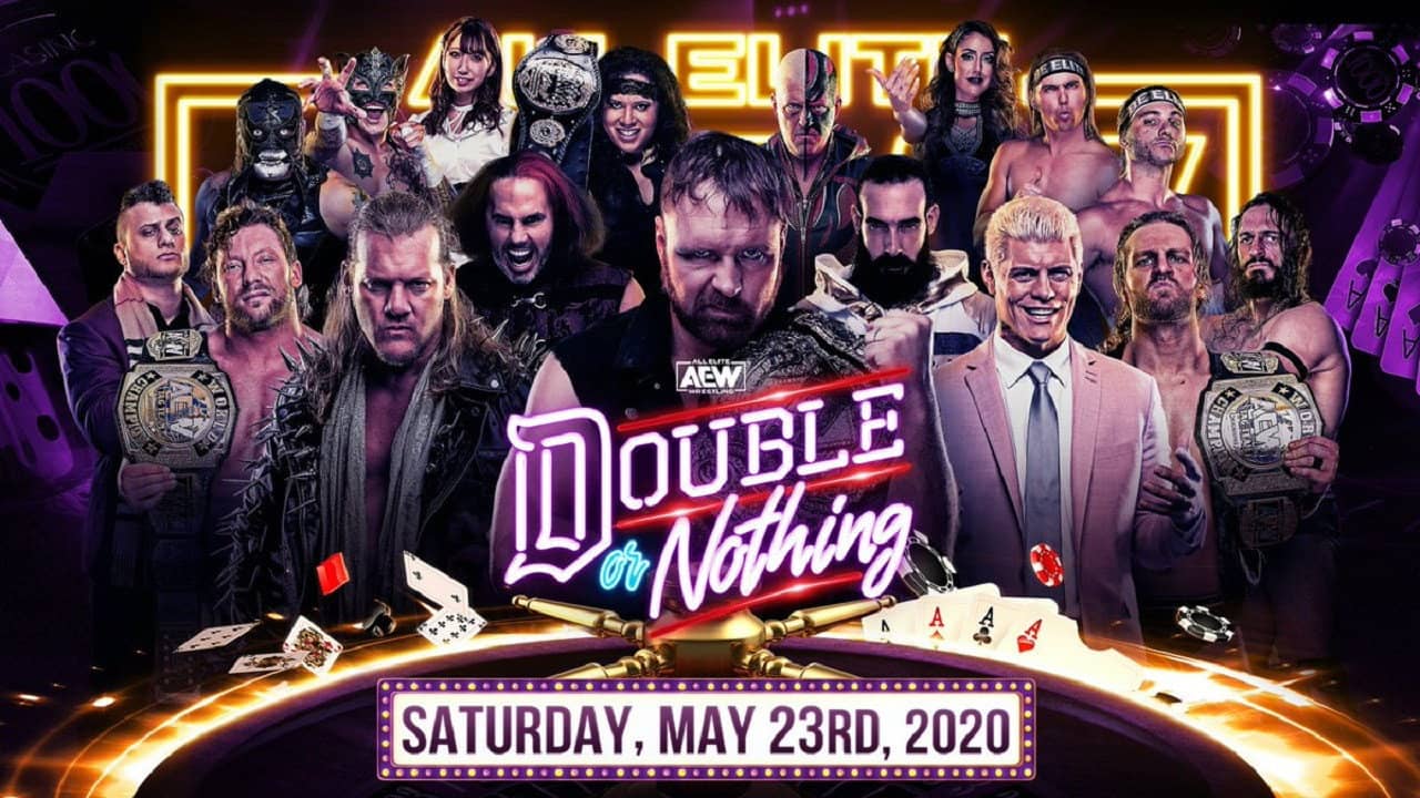 AEW Double or Nothing 2020 backdrop