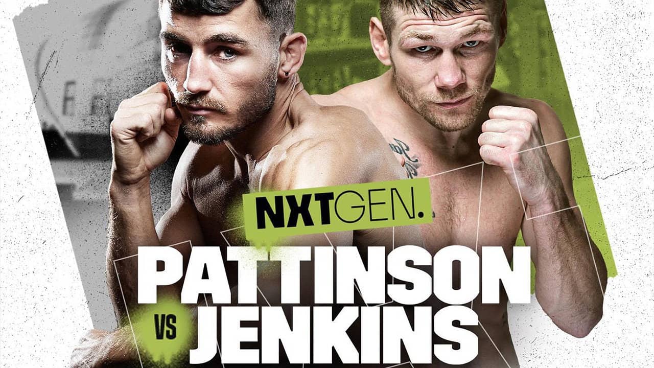 Cyrus Pattinson vs. Chris Jenkins backdrop