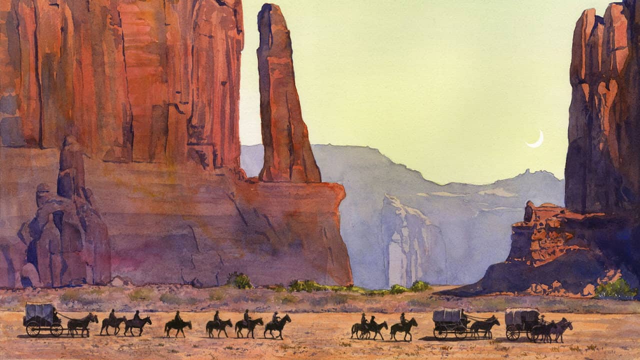 Blood Meridian Test Reel backdrop