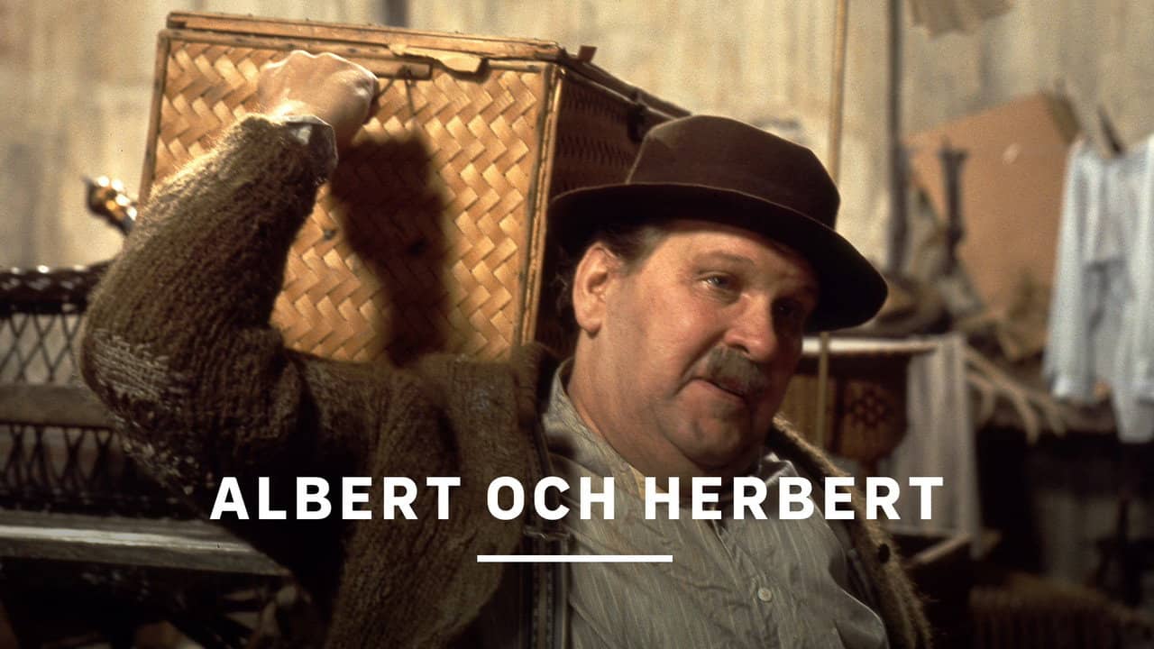 Albert och Herbert backdrop