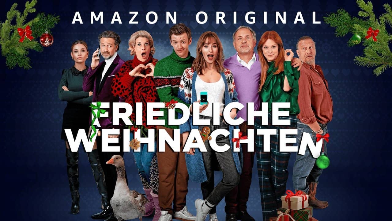 Friedliche Weihnachten backdrop