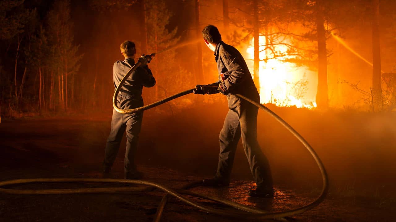 Pyromaniac backdrop